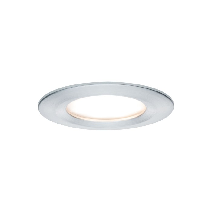 Set spoturi încastrabile Nova Coin rotunde, fixe LED 3x6,5W 2700K 230V aluminiu, flux luminos variabil 3 pași [2]
