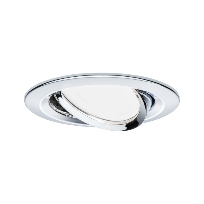 Set spoturi încastrabile Nova Coin rotunde, orientabile LED 3x6,5W 2700K 230V, crom [3]