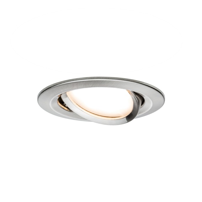 Set spoturi încastrabile Nova Coin rotunde, orientabile LED 3x6,5W 2700K 230V, metal mat [2]