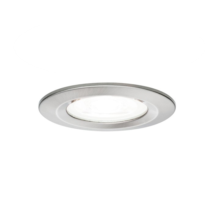 Set spoturi încastrabile Nova LED, rotunde, fixe, IP44 1x6,5W 4000K 230V GU10 51mm metal mat [2]