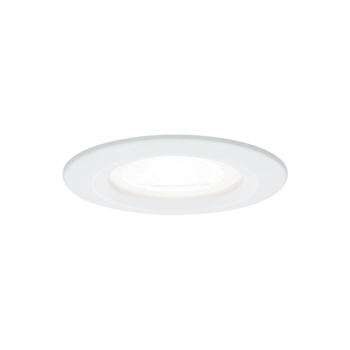Set spoturi încastrabile Nova LED, rotunde, fixe, IP44 1x6,5W 4000K 230V GU10 51mm alb [2]