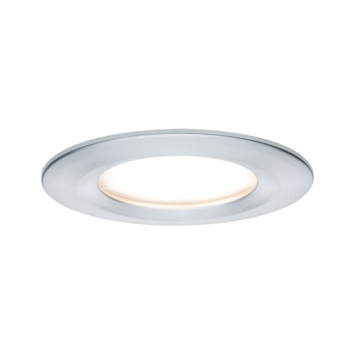 Set spoturi încastrabile Nova Plus Coin rotunde, fixe LED 3x6,8W 2700K 230V 51mm aluminiu, cu flux luminos variabil [2]