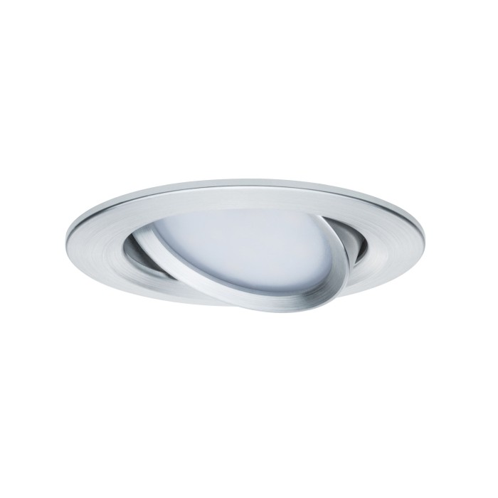 Set spoturi încastrabile Nova Plus Coin rotunde, orientabile LED 3x6,8W 2700K 230V 51mm aluminiu, cu flux luminos variabil [3]