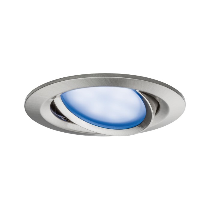 Set spoturi încastrabile Nova Plus ZigBee Coin RGBW rotunde, orientabile LED 3x2,5W 230V 51mm metal mat [4]