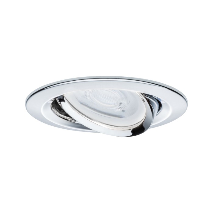 Set spoturi încastrabile Nova rotunde, orientabile LED 3x6,5 W 230V GU10 51mm crom, flux luminos variabil în 3 pași [3]
