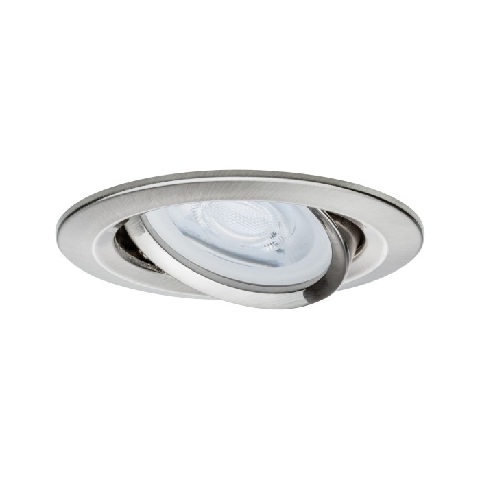 Set spoturi încastrabile Nova rotunde, orientabile LED 3x6,5 W 230V GU10 51mm metal mat, flux luminos variabil în 3 pași [3]