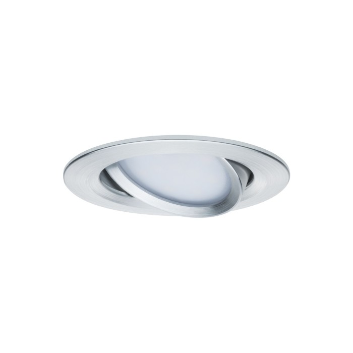 Set spoturi încastrabile Nova rotunde, orientabile, LED 3x6,5W 2700K 230V GU10 51mm aluminiu [3]