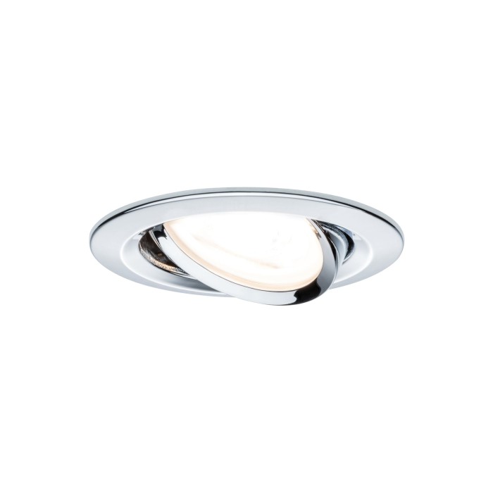 Set spoturi încastrabile Nova rotunde, orientabile LED 3x6,5 W 230V GU10 51mm crom, flux luminos variabil în 3 pași [2]