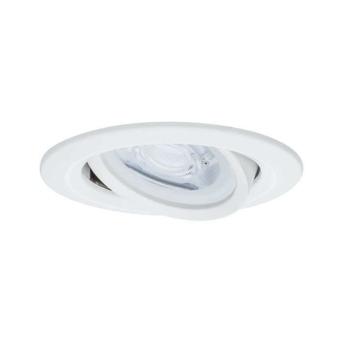 Set spoturi încastrabile Nova rotunde, orientabile LED 3x6,5 W 230V GU10 51mm albe, flux luminos variabil în 3 pași [3]