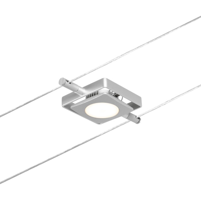 Set spoturi pe cablu MacLED 5x450lm 5x4,5W 3000K  230/12V crom mat-crom [5]