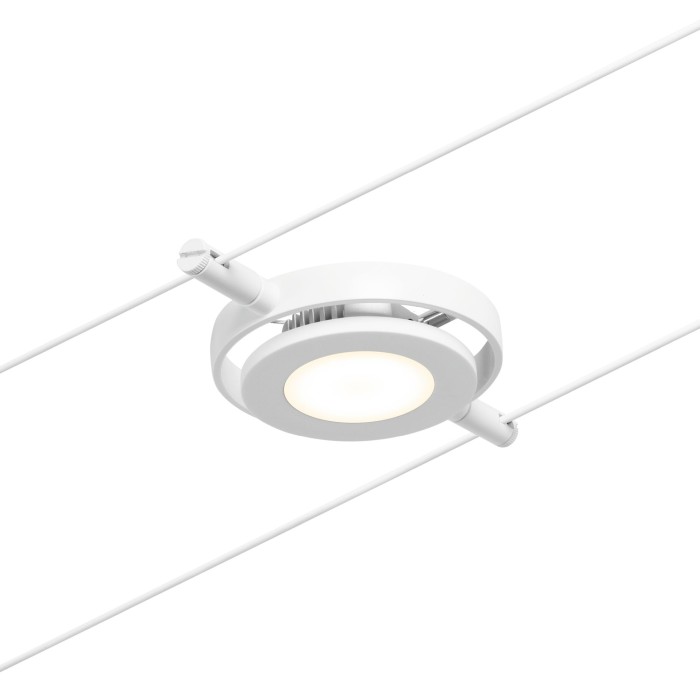 Set spoturi pe cablu RoundMac LED 5x450lm 5x4,5W 3000K  230/12V alb-crom [5]