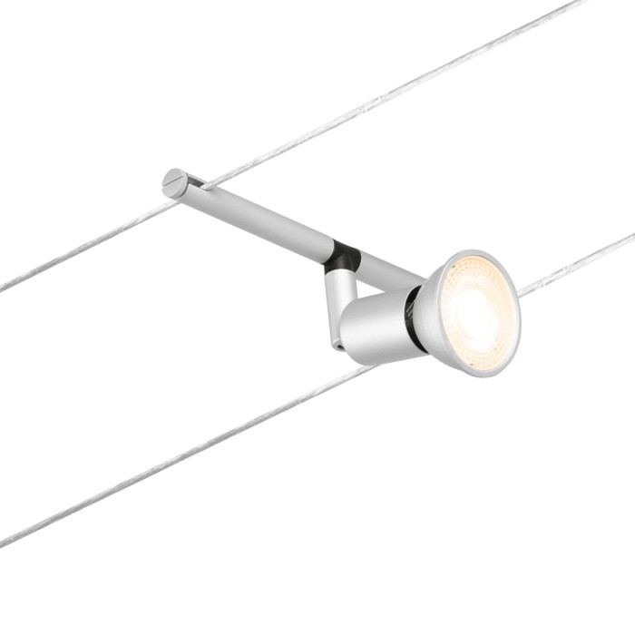 Set spoturi pe cablu Salt Basic GU5,3, max. 5x10W, 230/12V, crom mat [5]