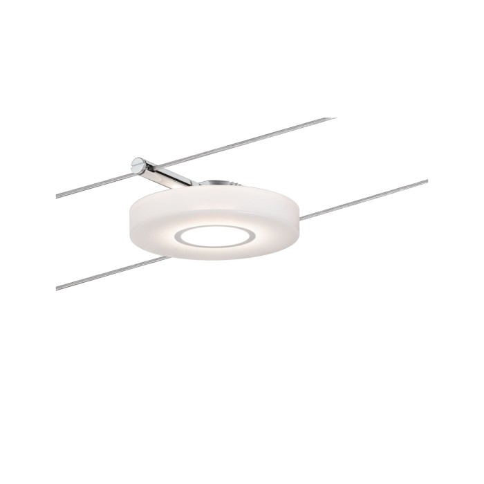 Set spoturi pe cablu SmartHome BLE DiscLED I 4x4W Satin 230V/12VA DC 36VA cu modificarea temperaturii de culoare [4]