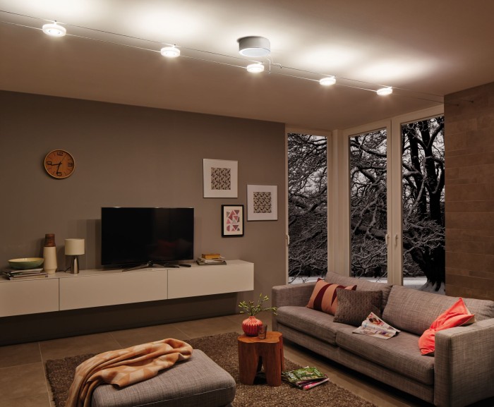 Set spoturi pe cablu SmartHome BLE DiscLED I 4x4W Satin 230V/12VA DC 36VA cu modificarea temperaturii de culoare [5]