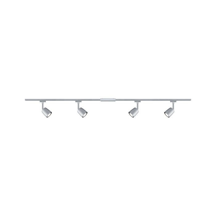 Set spoturi URail Cover 4x max.10W crom mat/crom 230V metal/plastic [2]