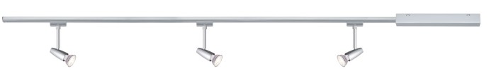 Set URail Barelli max 3x10W GU10 crom mat/crom 230V metal/plastic 1m [3]