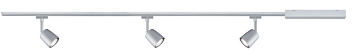 Set URail Cover max 3x10W GU10 crom mat/crom 230V metal/plastic 1m [3]