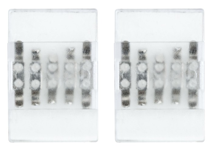 Set 2 conectori MaxLED Clip-to-Clip, alb [3]