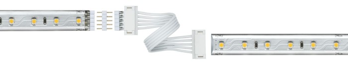 Set 2 conectori universali MaxLED, alb [3]