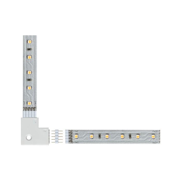 Set 4 conectori MaxLED Edge 90°, alb [5]