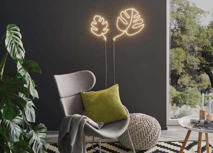 Set bandă FlexLED 3D 5m cu lumină caldă 10,5W 230V/12V 12VA [8]