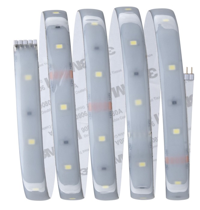 Set bandă MaxLED 250 bază 1,5m cu lumină rece, protecție IP44 6500K 6W 230/24V [3]