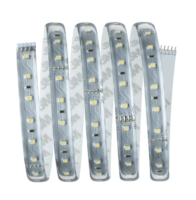 Set bandă MaxLED 500 bază 1,5m 8,5W cu lumină caldă 230/24V 20VA [3]