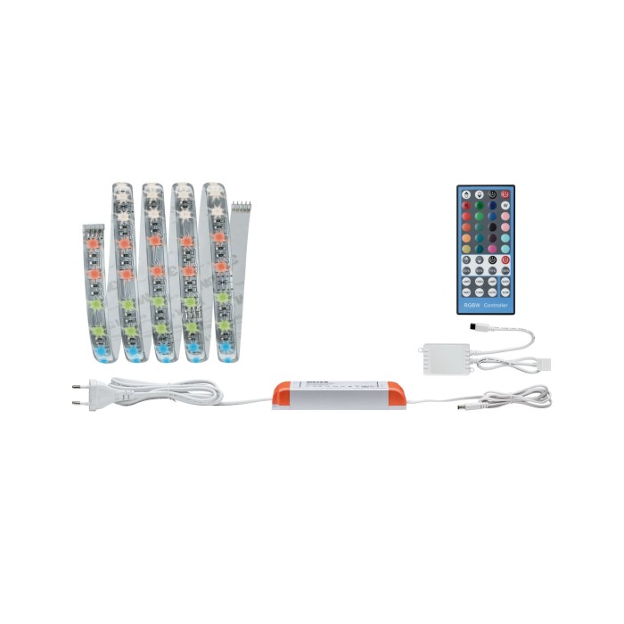 Set bandă MaxLED RGBW bază 1,5m 18W 230/24V 36VA [1]