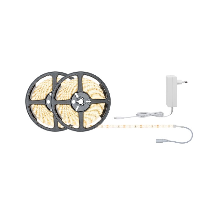 Set bandă SimpLED 10m cu lumină caldă 22W 230/12V DC [3]