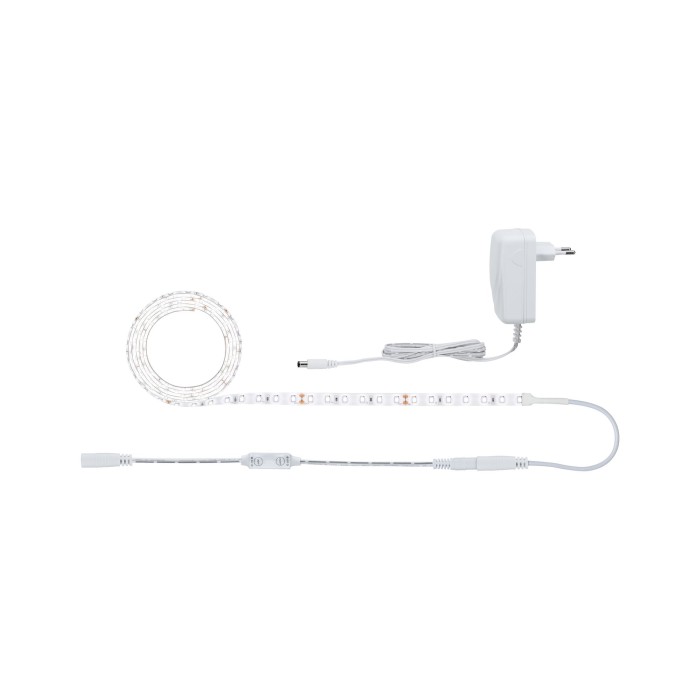Set bandă SimpLED Power 1,5m cu lumină rece cu variator/întrerupător 17W 230/24V DC [2]