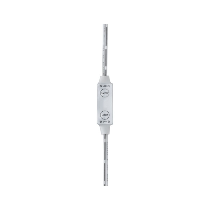 Set bandă SimpLED Power 3m cu lumină rece cu variator/întrerupător 33W 230/24V DC [6]