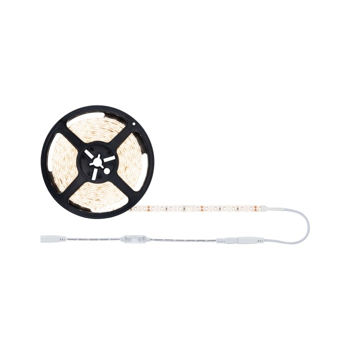 Set bandă SimpLED Power 5m cu lumină caldă cu variator/întrerupător 50W 230/24V DC [3]