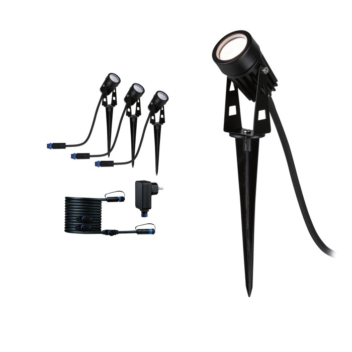 Set spoturi Starter P&S 3x3W 3000K [2]