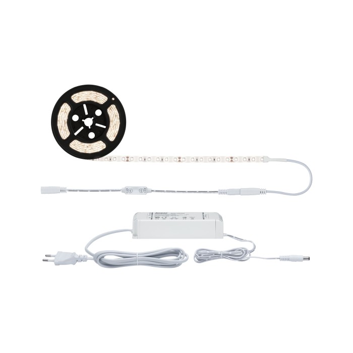 Set bandă SimpLED Power 3m cu lumină caldă cu variator/întrerupător 33W 230/24V DC [4]