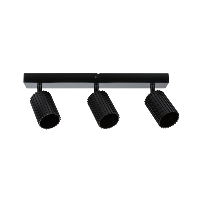 Șild Lirena, GU10, max. 3x10W, negru mat, metal [7]