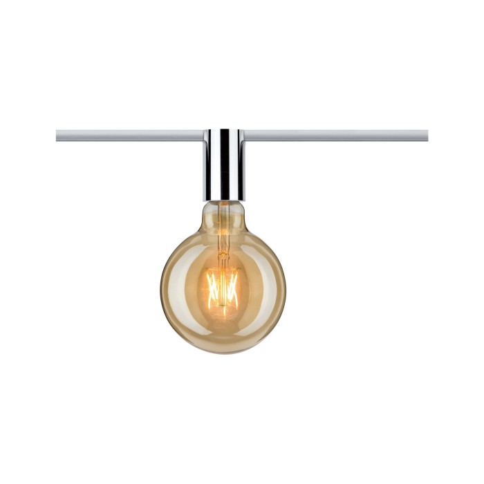 Soclu pentru șină URail max 1x20W E27 crom 230V metal [5]