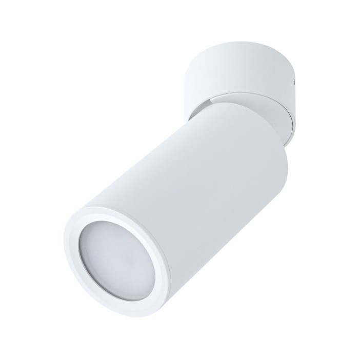 Spot aplicat LED Turnal, rotund, 60mm, 90° Coin 6W, 2700K, alb mat, cu flux luminos variabil în 3 pași [5]