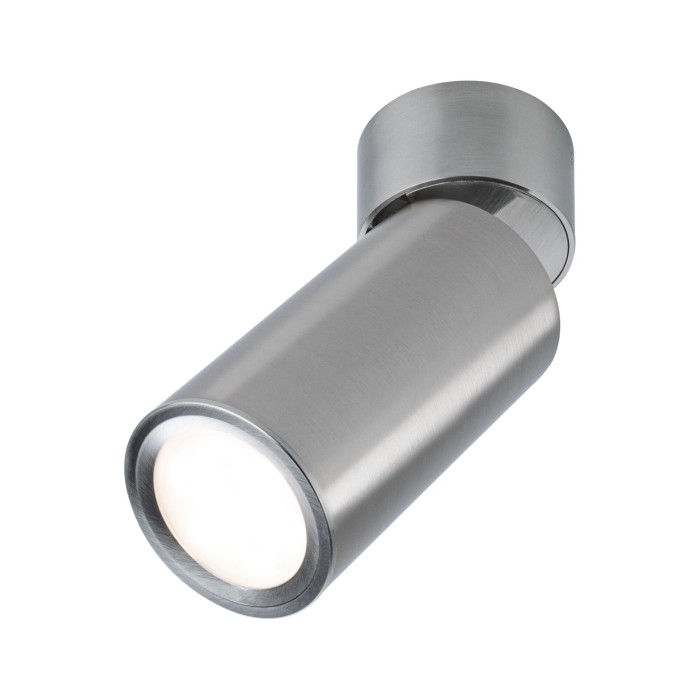 Spot aplicat LED Turnal, rotund, 60mm, 90° Coin 6W, 2700K, metal periat, cu flux luminos variabil în 3 pași [2]