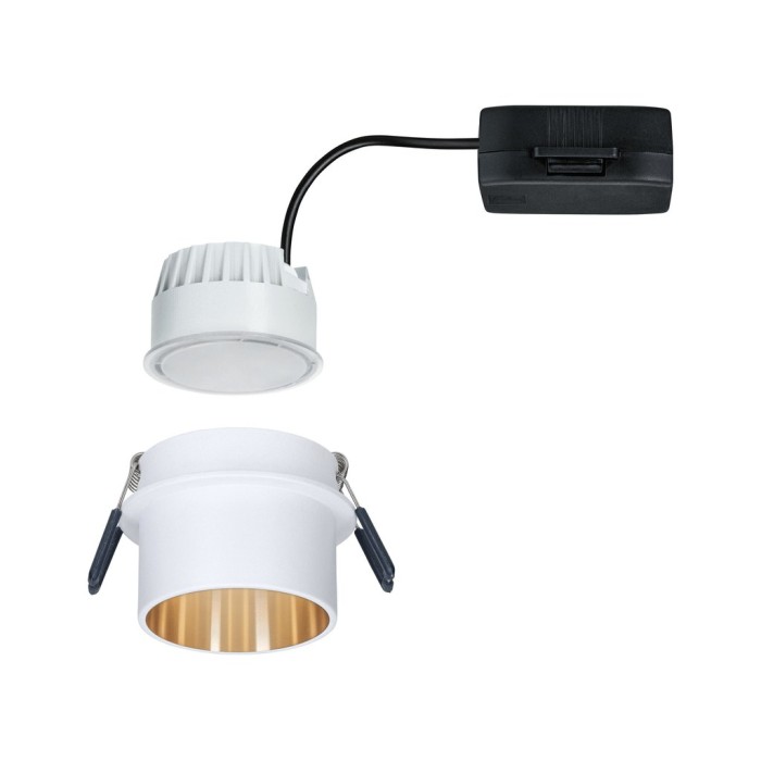 Spot încastrabil Gil Coin 1x6,5W alb/auriu, cu flux luminos variabil în trei pași [3]