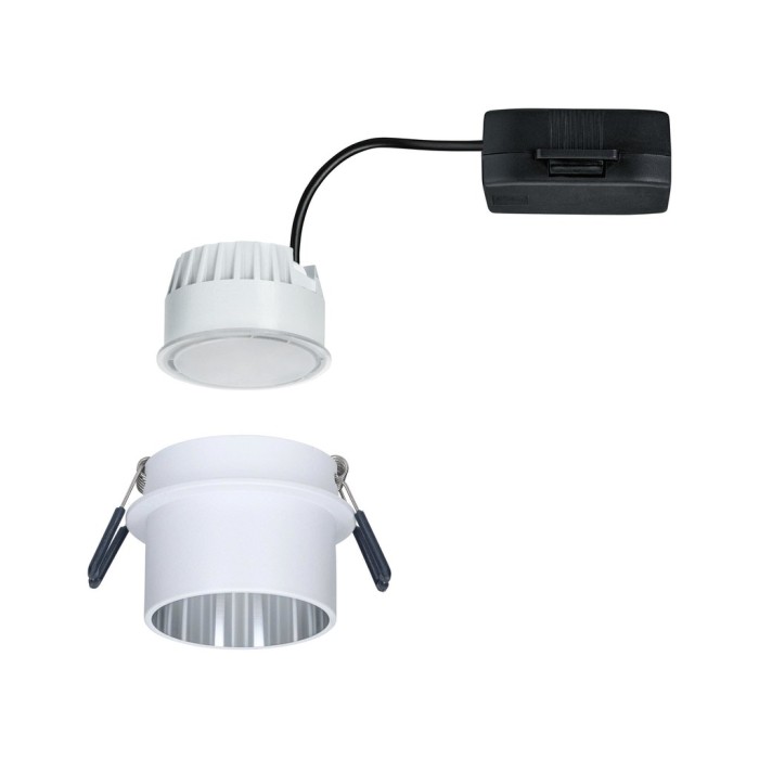 Spot încastrabil Gil Coin 1x6,5W alb/metal mat, cu flux luminos variabil în trei pași [3]