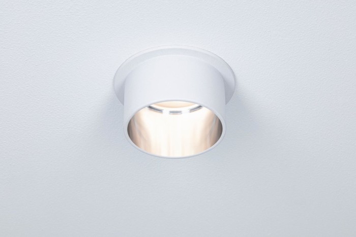 Spot încastrabil Gil Coin 1x6,5W alb/metal mat, cu flux luminos variabil în trei pași [4]