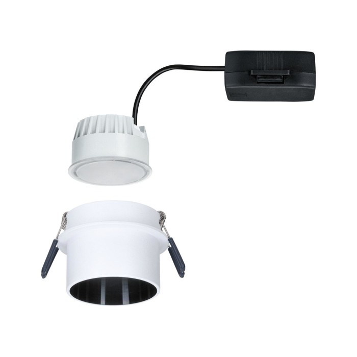 Spot încastrabil Gil Coin 1x6,5W alb/negru, cu flux luminos variabil în trei pași [5]