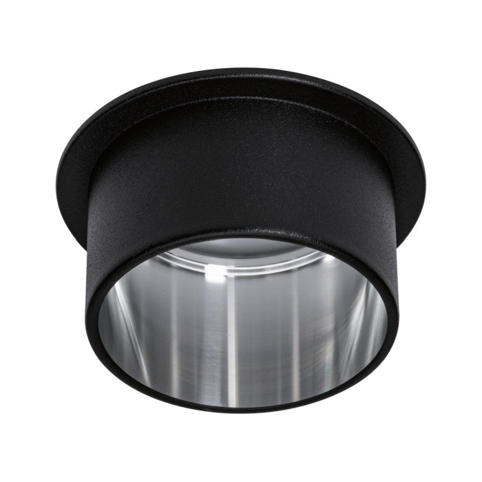 Spot încastrabil Gil Coin 1x6,5W negru/metal mat, cu flux luminos variabil în trei pași [2]
