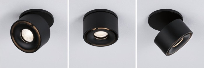 Spot încastrabil Spircle 8W 3000K 230/40V negru [4]