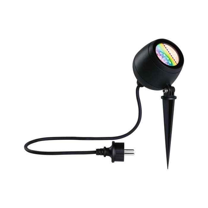 Spot de grădină Kikolo LED, Smart Home Zigbee, IP65, 90mm, RGBW+, 6,2W, 440lm, 230V, antracit [7]