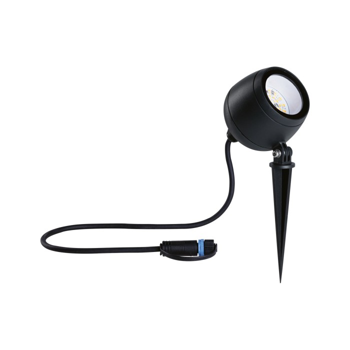 Spot de grădină Plug & Shine Kikolo LED, Smart Home Zigbee, "insect friendly", IP65, temperatură de culoare variabilă, 6,2W, antracit [8]