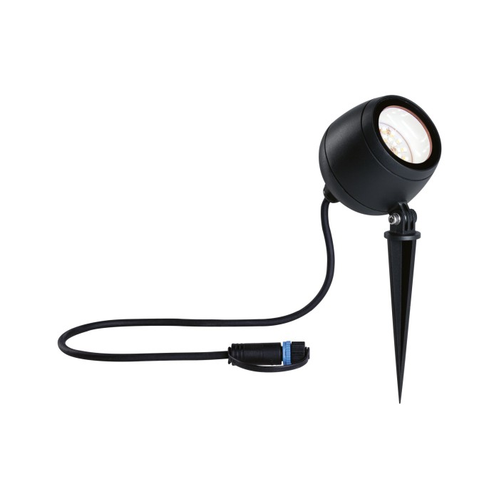 Spot de grădină Plug & Shine Kikolo LED, Smart Home Zigbee, "insect friendly", IP65, temperatură de culoare variabilă, 6,2W, antracit [7]