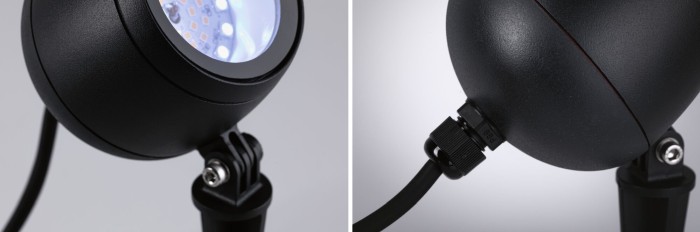 Spot de grădină Plug & Shine Kikolo LED, Smart Home Zigbee, IP65, RGBW+, 6,2W, antracit [8]