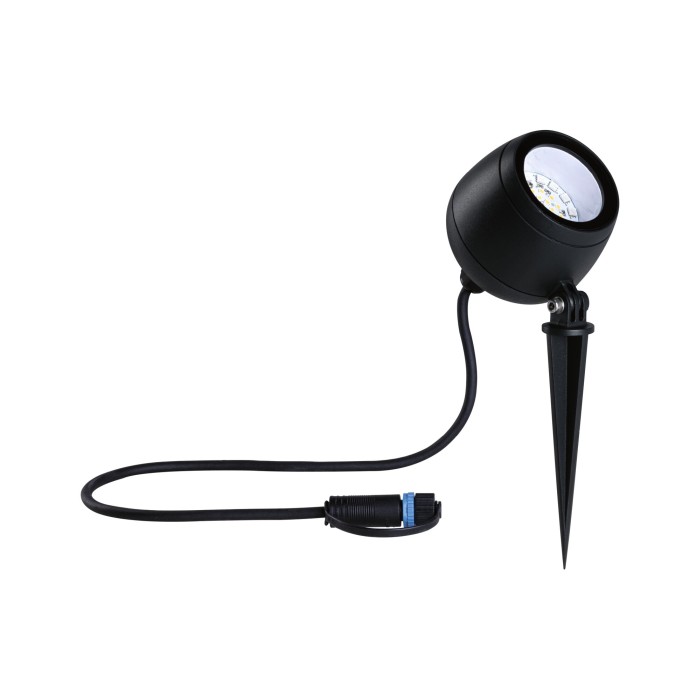 Spot de grădină Plug & Shine Kikolo LED, Smart Home Zigbee, IP65, RGBW+, 6,2W, antracit [6]