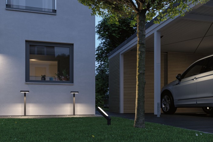 Spot de grădină Plug & Shine LED Ito, aliniere verticală, IP65, 3000K, 6W, antracit [8]